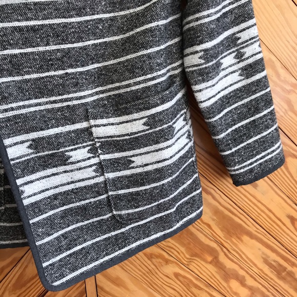 Vintage Southwestern Wool Reversible Coat Boho Western - Picture 5 of 7